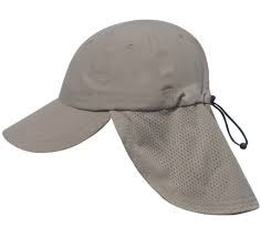 Gorra Modelo Legionario de microfibra 100% Poliéster. Protege el Cuello de las quemaduras solares